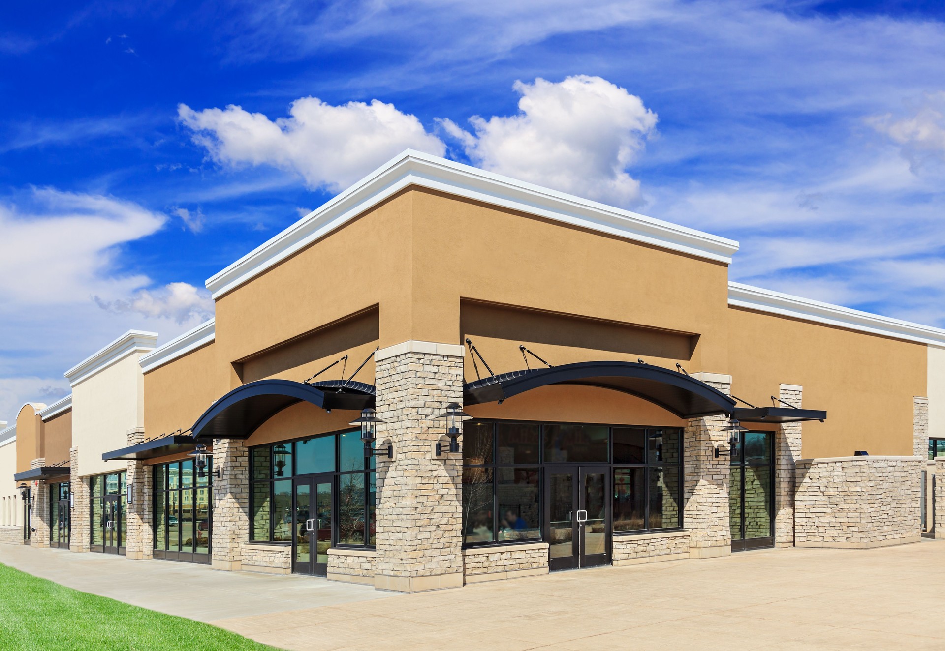 Brand New Strip Mall